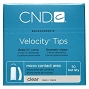  CND Velocity Tips Clear 1 50/Pack 