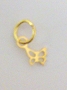 Nail Ring Gold Butterfly 