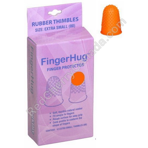 FingerHug Finger Protector Rubber Thimbles - Large – Global Beauty