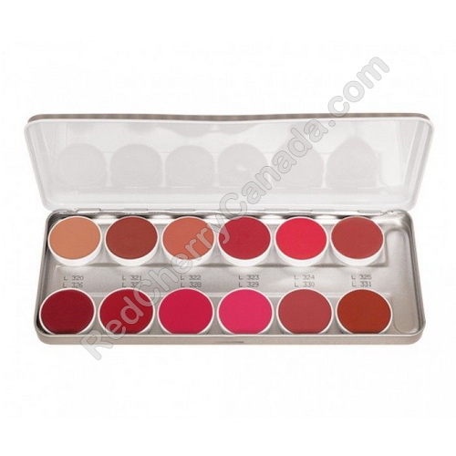 Lip Rouge Set 18 Colors  Kryolan - Professional Make-up