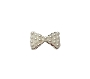  Nail Gem Bow White Beads Medium 