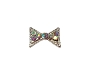  Nail Gem Bow AB Stones Medium 