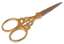  Scissors Gold Handle Small 3.5" 