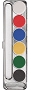  Aquacolor Interferenz 6 Colors Palette 