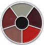  Kryolan Cream Circle Burn Wheel 