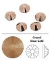  Swarovski Rose Gold SS5 1440/Pack 