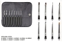  Ikonna Nail Art Brushes + Pouch 8/Set 