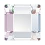  Swarovski Square AB HF 4mm 24/Pack 