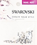  Swarovski Mixed Pear L Chrome 52 pcs/Bag 