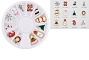  Nail Gem XMAS Assorted 2 Wheel 