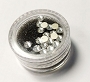  Rhinestone Shiny Silver Large 