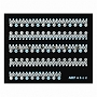  Berkeley 3D Nail Decal A007 
