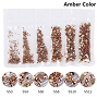  Rhinestones Multi Sz Amber 1700/Pack 