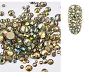  Rhinestones Multi Sz AB 05 1440/Pack 