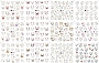  Nail Water Decals Cute Animals 12/Pack 