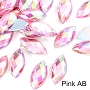  Rhinestone Horse Eye Pink AB 100/Pack 