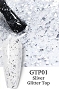  BP Glitter Top Gel Silver 7 ml 