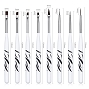  BP Nail Art Brushes Zebra 8/Pack 