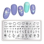  BP Stamping Plate Flower L004 