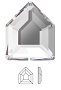  Swarovski Pentagon Crystal 20pcs/Pack 