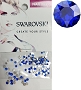  Swarovski Multi Sz Maj Blue 140pcs/Bag 