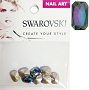  Swarovski Ptd Bck Octagon 8pcs/Pack 