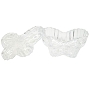  Crystal Butterfly Shaped Dish 