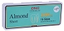  DND Gel Tips Almond Short 17 1000pcs/Box 