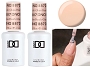  Gel DND 887 Glass Peach x2 2 Gel Combo 