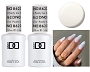  Gel DND 862 Pearly Ice x2 2 Gel Combo 