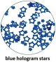  Art Club Hologram Stars Blue 