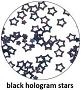 Art Club Hologram Stars Black 