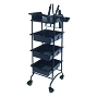  Trolley 4 Trays Plastic Bowl 