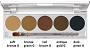  Kryolan Shades 5 Santiago Palette 