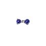  Nail Gem Bow Dark Blue Bead Medium 