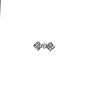  Nail Gem Bow Diamond Shaped Medium 