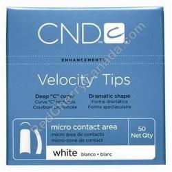  CND Velocity Tips White 9 50/Pack 