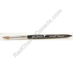  Spade 10 Acrylic Brush BLK 