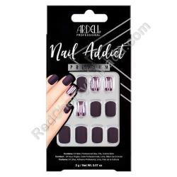  Nail Addict Burgundy Chrome Kit 