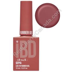  IBD Rubber Gel Sepia 15 ml 
