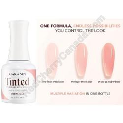  KS Rubber Top Coral Silk 15 ml 