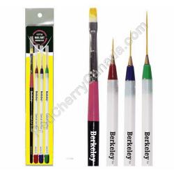  Berkeley Nail Art Brushes 4/Set 