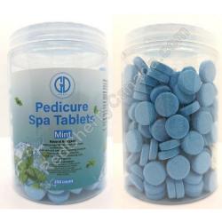  GND Pedi Spa Tablets Mint 250/Jar 