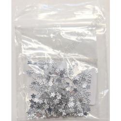  GND Rhinestones Flower Silver Pack 