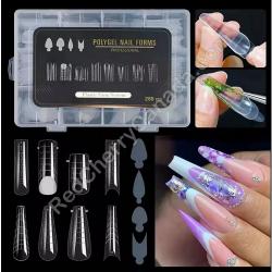  Polygel Nail Forms 288pcs/box 
