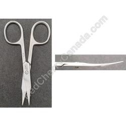  Scissors Curved Micro Tip 