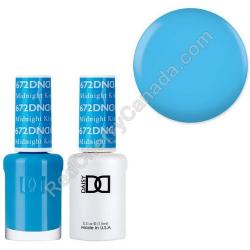  Gel DND 672 Midnight Kiss 15 ml 