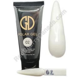  GND Polar Gel 02 Milky White 2 oz 