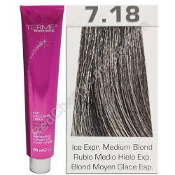  Terme Pro Hair Color 7.18 100 ml 