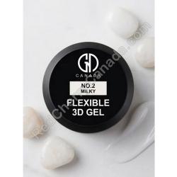  GND Flexible 3D Gel No.2 Milky 1 oz 